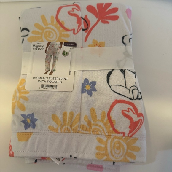 NWT. Disney Winnie the Pooh Women’s Sleep or lounge Pants, Size 2X or 3X avlb - Picture 8 of 9